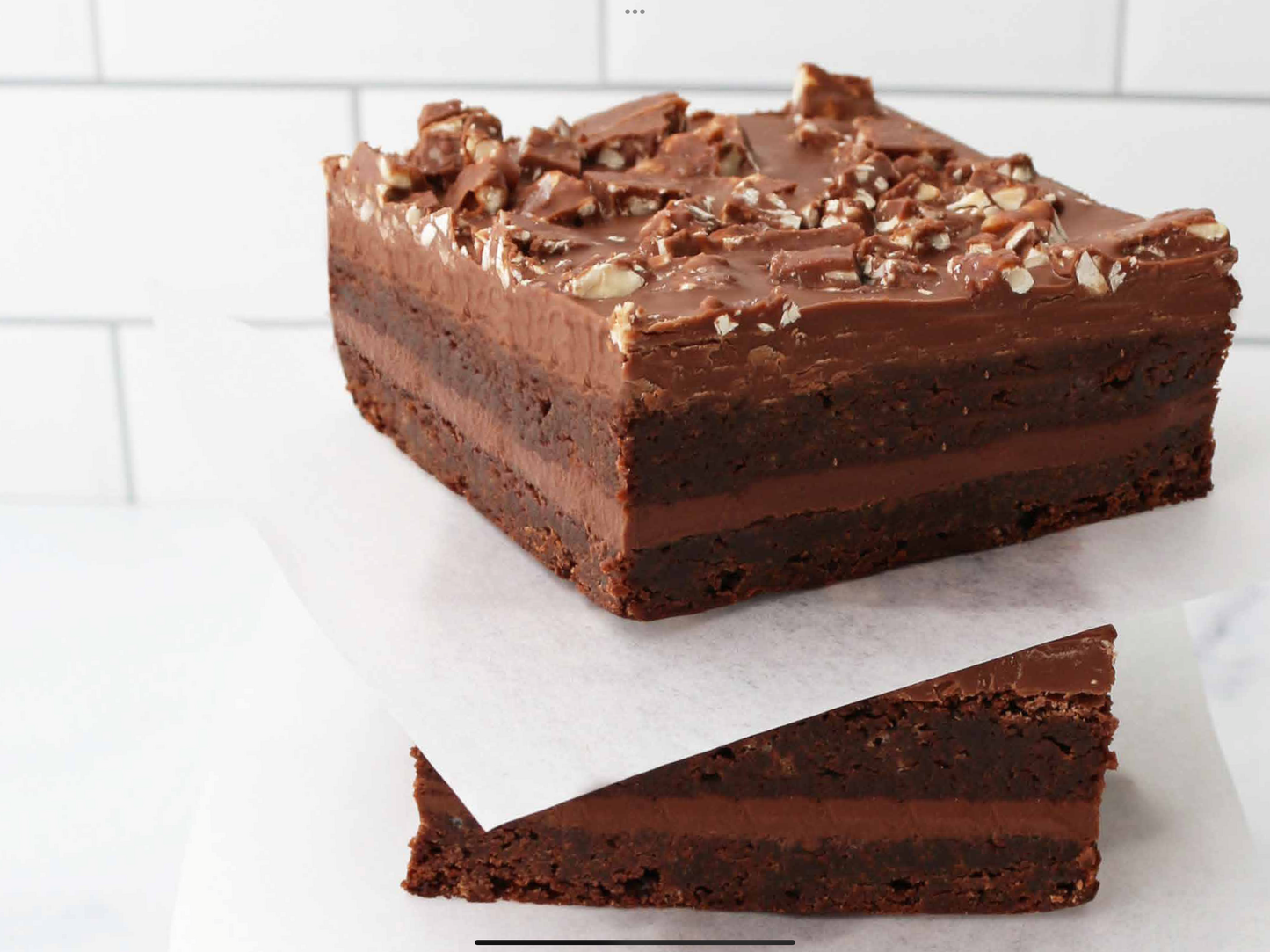 Nutty Aunt Hazel Extreme Brownie - Bella Dolce Bakery