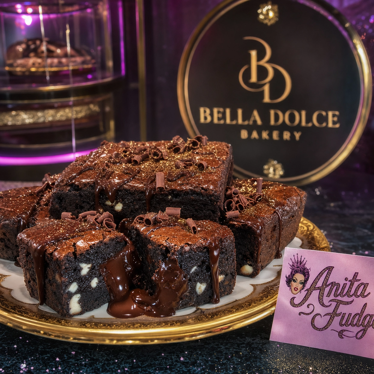 Anita Fudge Extreme Brownie: The Triple Threat Diva