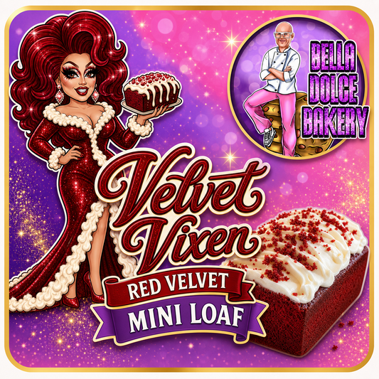 Velvet Vixen Mini Loaf: Luxurious, Decadent, & Utterly Irresistible!