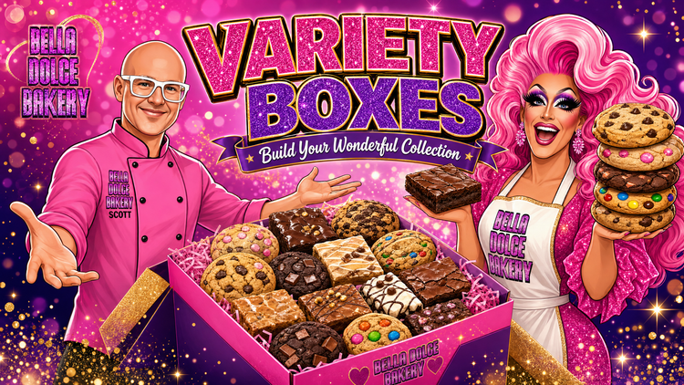 Variety Boxes - Build Your Wonderful Collection featuring Chef Scott and Bella