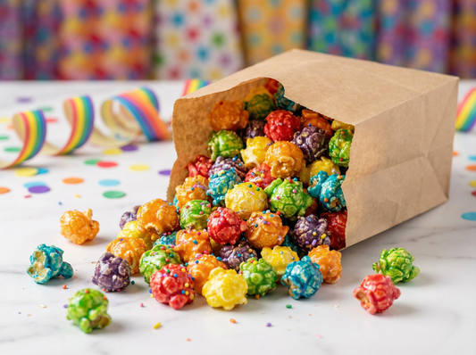 Rainbow Razzle Gourmet Popcorn