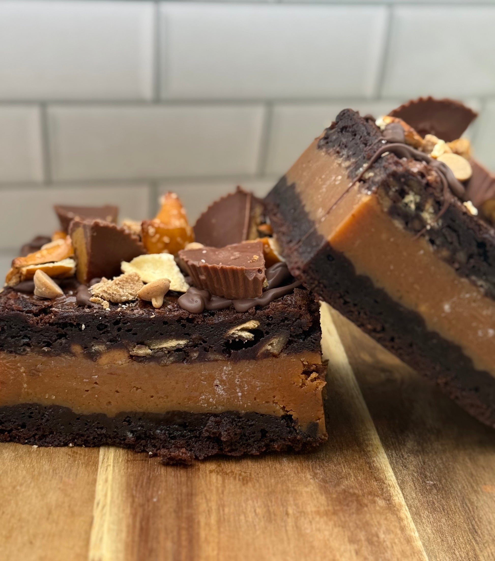 PB Fudge Divine Gourmet Brownie - Bella Dolce Bakery