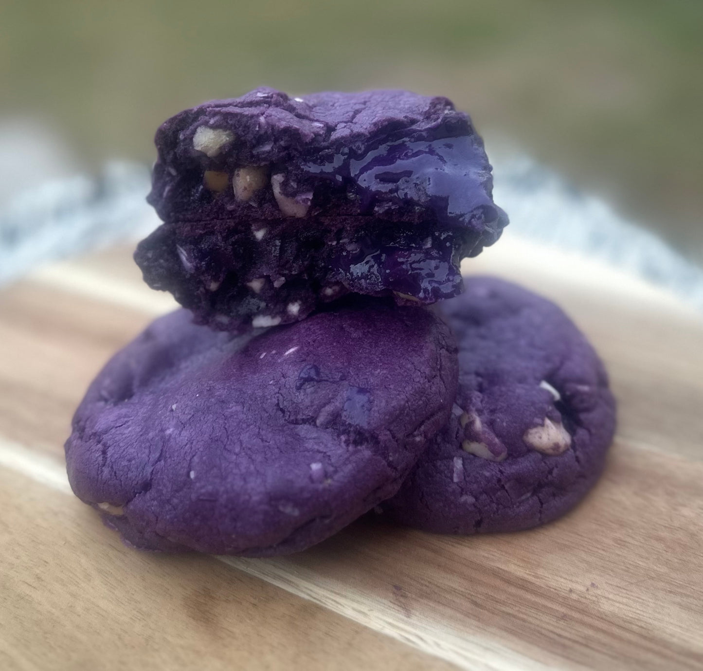 UBE Be Crazy Gourmet Cookie - Bella Dolce Bakery