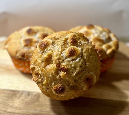 Mallow Sweet-Cheeks Signature Muffin - Bella Dolce Bakery
