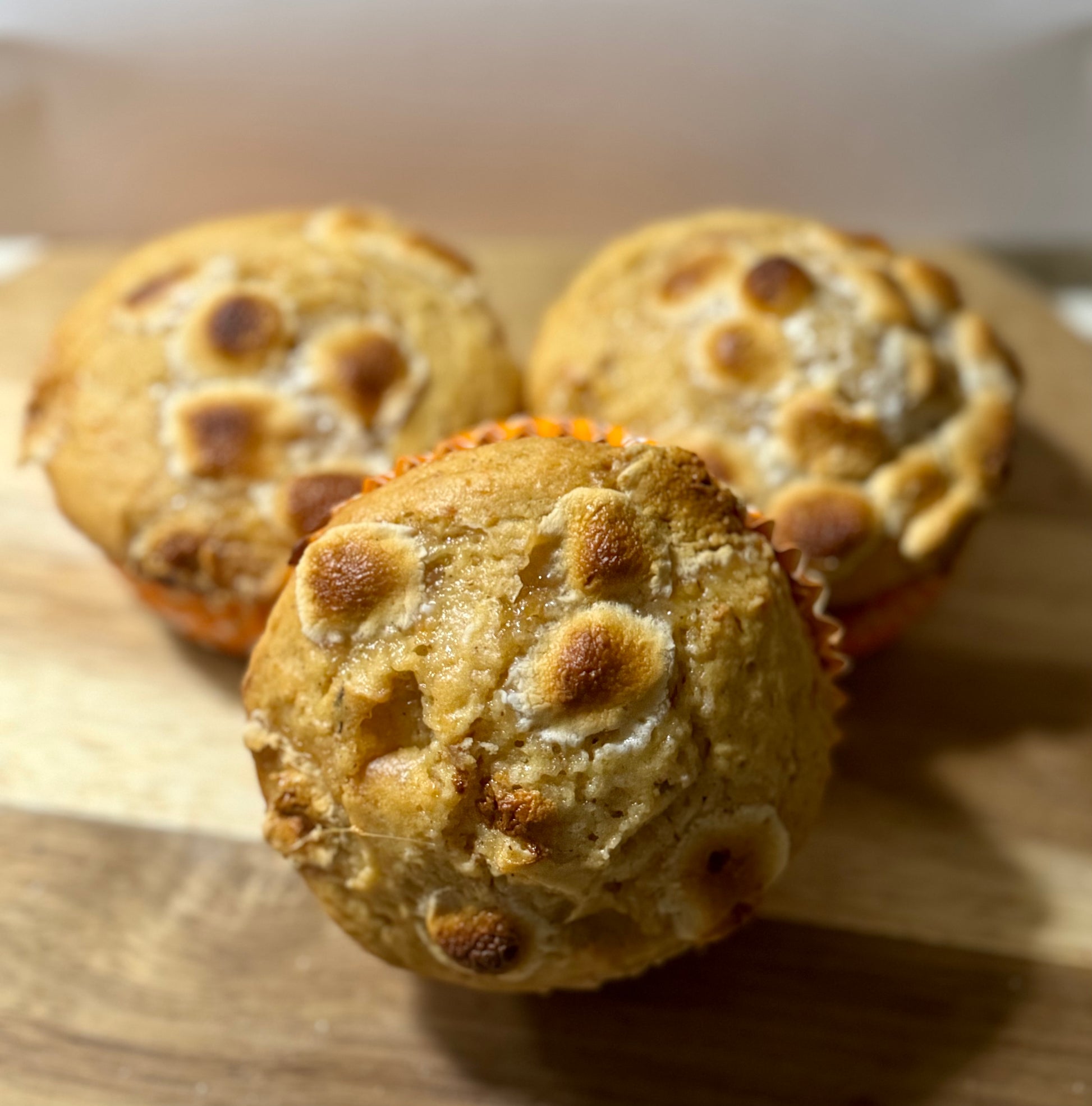 Mallow Sweet-Cheeks Signature Muffin - Bella Dolce Bakery