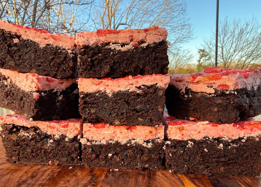 Ruby Vixen Royale Extreme Brownie - Bella Dolce Bakery