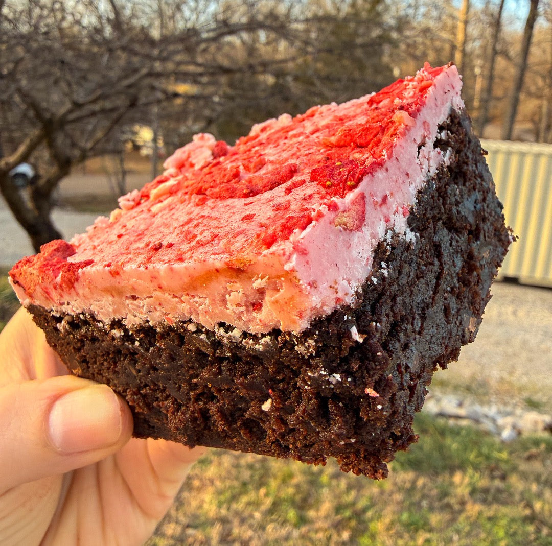 Ruby Vixen Royale Extreme Brownie - Bella Dolce Bakery