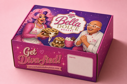 The Diva-fied! Flavor Box | 8 Gourmet Half-Pound Cookies