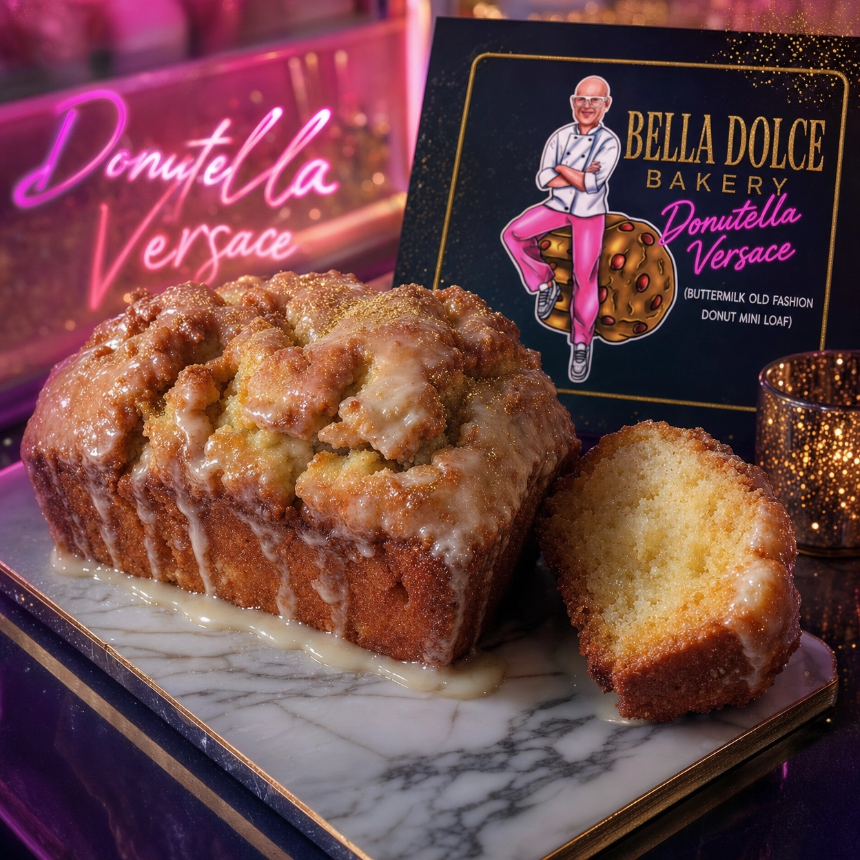 Donutella Versace Mini Loaf