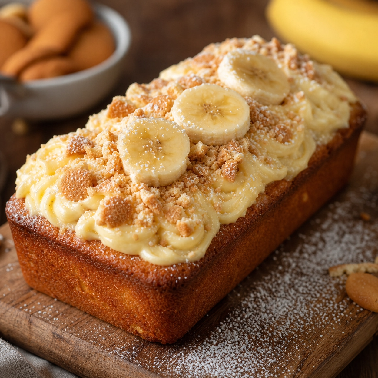 Anna Banana Pudding Mini Loaf: The Ultimate Creamy, Dreamy Southern Classic!
