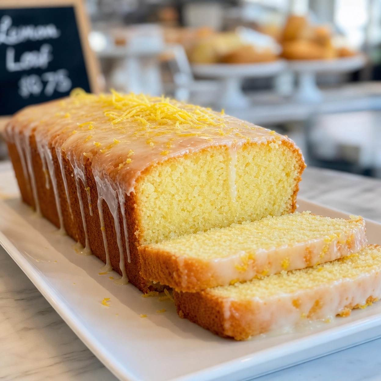 Lulu Lemon Mini Loaf: Zesty, Bright, & Perfectly Glazed!