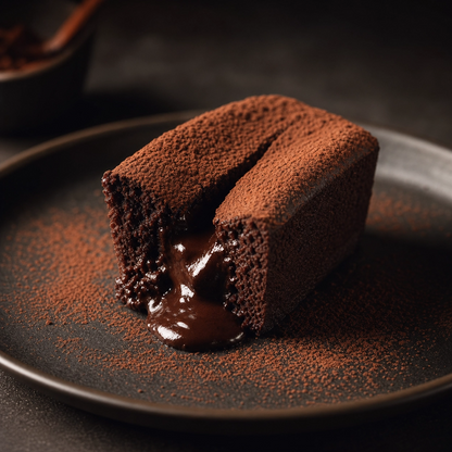 Lava Luscious Mini Loaf: Dangerously Delicious Molten Chocolate!