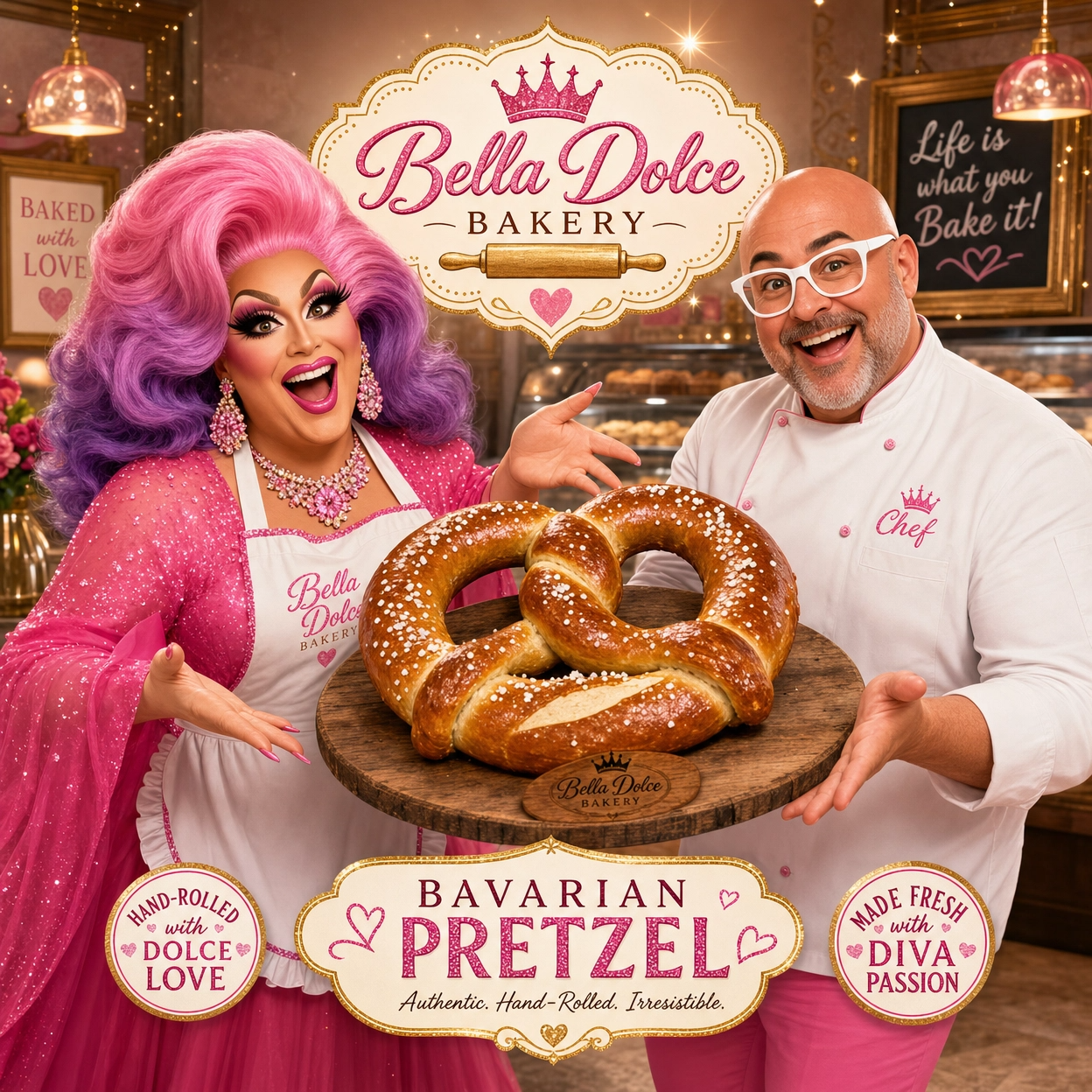 Barvarian Pretzel