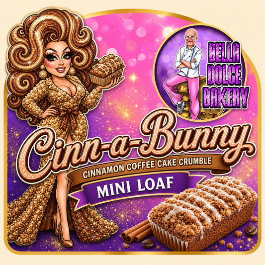 Cinn-a-Bunny Mini Loaf: Warm, Cozy, & Crumbly Perfection!