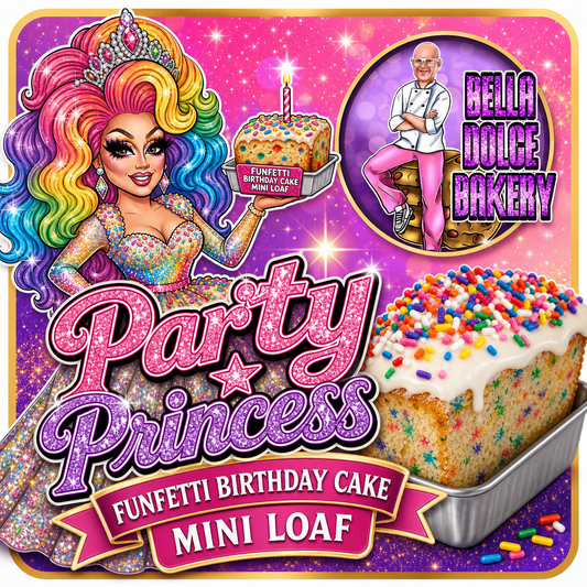 Party Princess Mini Loaf: Party in a Loaf, Sprinkles & All!